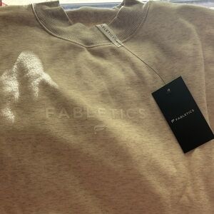 Fabletics Light Tan Sweatshirt